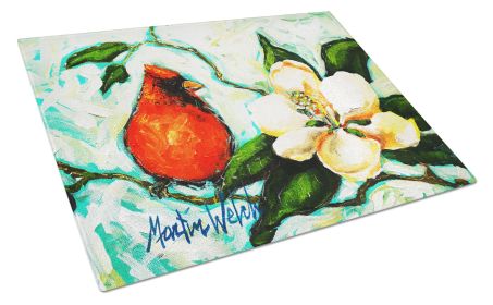 NEW Cardinal Aqua Glass Cutting Board Decorative Tempered Glass Kitchen Cutting and Serving Board Large Size Chopping Board